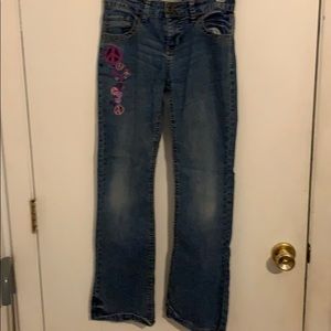Jeans size 14 flare slightly used